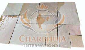 Natural Beige Sandstone Paving Slabs