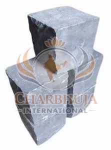 Natural Black Cobble Limestone