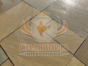 Premium Raj Green Sandstone Paving Slabs