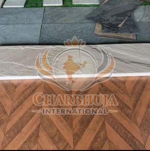 Premium Raj Green Step Tread Sandstone