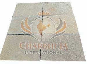 Rustic Yellow Flooring Limestone