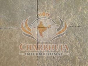 Textured Tandoor Yellow Flooring Limestone