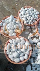 White Marble River Pebbles Stone