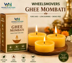 Wheels Movers Ghee Candle