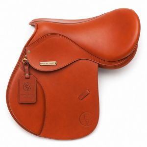 Ambercrest Classic Warm Amber Leather Horse Riding Saddle