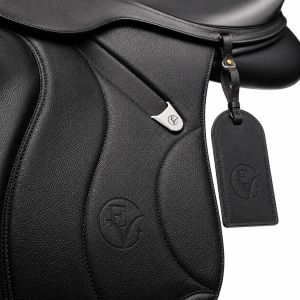 Aurevian Contour Black Leather Horse Riding Saddle