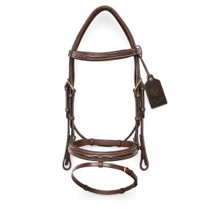 Aurex Flashline Leather Horse Bridle