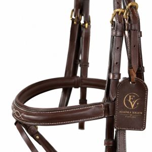 Aurex Flashline Leather Horse Bridle