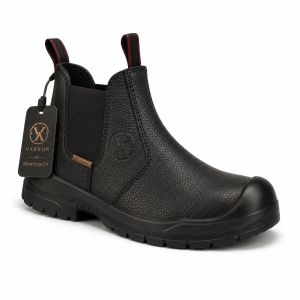 Black Forge C4 Leather Black Safety Shoes