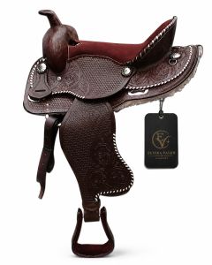 Canyonlace Rawhide Brown Leather Horse Western Saddle