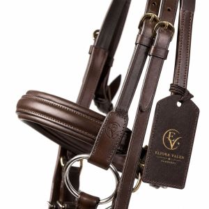 Cavalliere Royale Brown Leather Double Horse Bridle