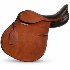 Coppervale Heritage Smooth Premium Leather Horse Riding Saddle
