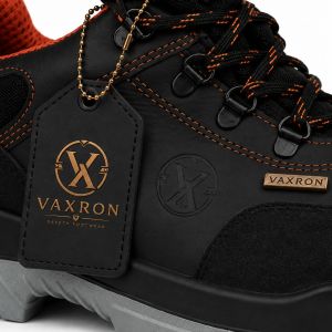 Ember Shield L6 Leather Black Low Ankle Safety Shoes