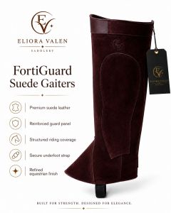 Fortiguard Brown Suede Gaiter Half Chap