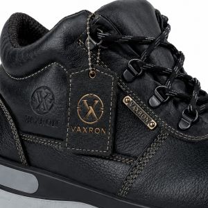 Ironguard H6 Ankle Support Black Leather Safety Shoes