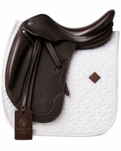 Ivory Prism Dressage Quilted Saddle Cloth