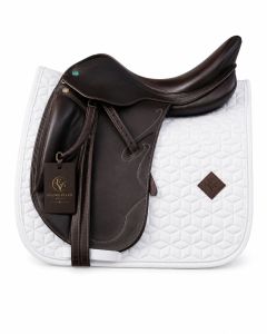 Ivory Prism Dressage Quilted Saddle Cloth