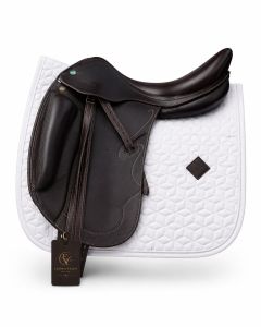 Ivory Prism Dressage Quilted Saddle Cloth