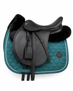 Lagoon Luxe Sheepskin Half Quilted Saddle Pad