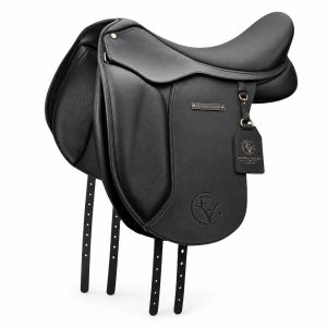 Noircrest Heritage Black Leather Horse Riding Saddle