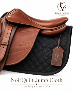 Noirquilt Jumping Quilted Saddle Cloth