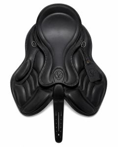 Noirstride Endurance Premium Black Leather Horse Western Saddle