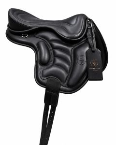 Noirstride Endurance Premium Black Leather Horse Western Saddle