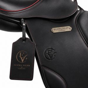 Ravenline Sport Black Full Grain Leather Horse Riding Saddle