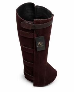 Stratalux Brown Suede Half Riding Chap