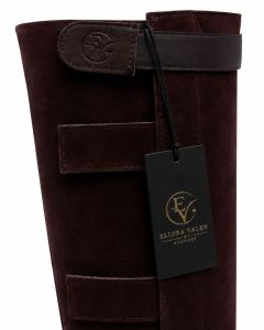 Stratalux Brown Suede Half Riding Chap