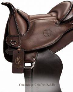 Terraridge Comfort Brown Leather Horse Western Saddle