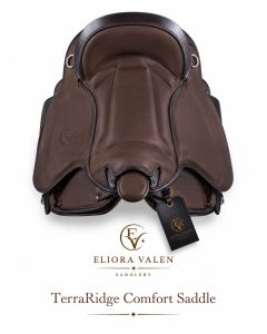 Terraridge Comfort Brown Leather Horse Western Saddle