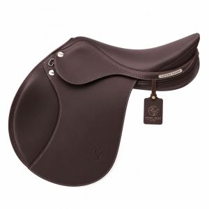 Valthera Classic Walnut Brown Leather Horse Riding Saddle