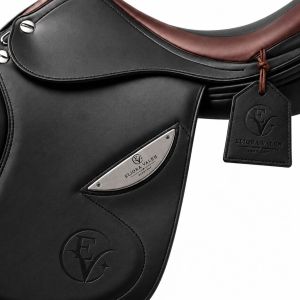 Varelle Black Brown Leather Horse Riding Saddle