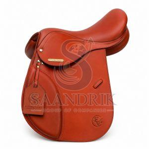 Ambercrest Classic Warm Amber Leather Horse Riding Saddle