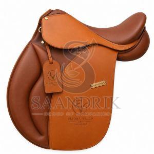 Ambercrest Heritage Tan Brown Leather Horse Riding Saddle