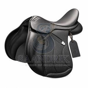 Aurevian Contour Black Leather Horse Riding Saddle