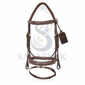 Aurex Flashline Leather Horse Bridle