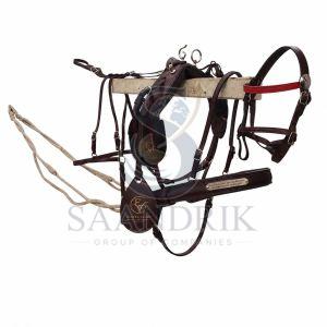 Cardinal Crest Brown Leather Horse Driving Harness