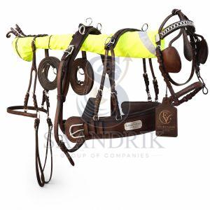 Diplomate Brown Leather Horse Driving Harness