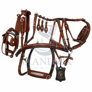 Heritage Crown Trade Brown Leather Horse Harness