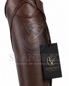 Heritage Curve Brown Leather Smooth Chap