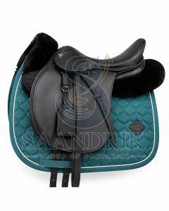 Lagoon Luxe Sheepskin Half Quilted Saddle Pad