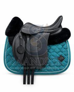 Lagoon Luxe Sheepskin Half Quilted Saddle Pad