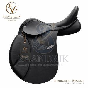 Noircrest Regent Black Full Grain Leather Horse Dressage Saddle