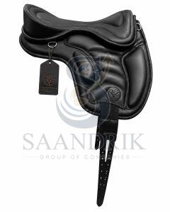 Noirstride Endurance Premium Black Leather Horse Western Saddle