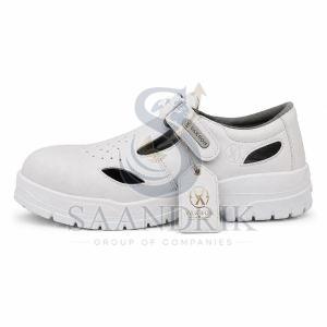 Pureguard S3 White Vented Leather Safety Shoes