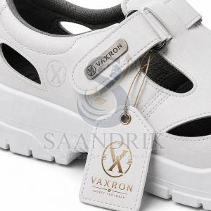 Pureguard S3 White Vented Leather Safety Shoes