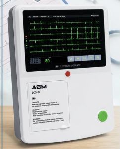 Abm 3 Channel ECG Machine