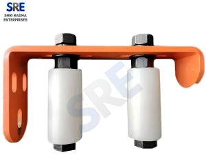 Powder Coated Side Mount Gate Guide Roller